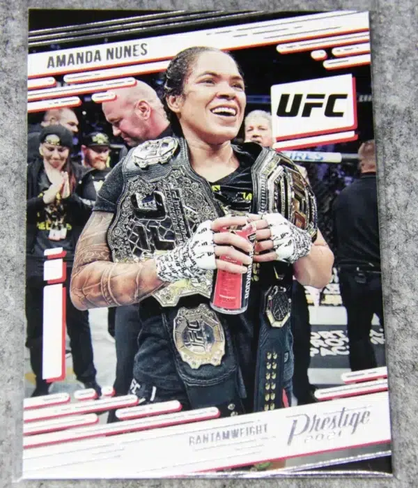 2021 Amanda Nunes #74 Panini Chronicles Prestige - front