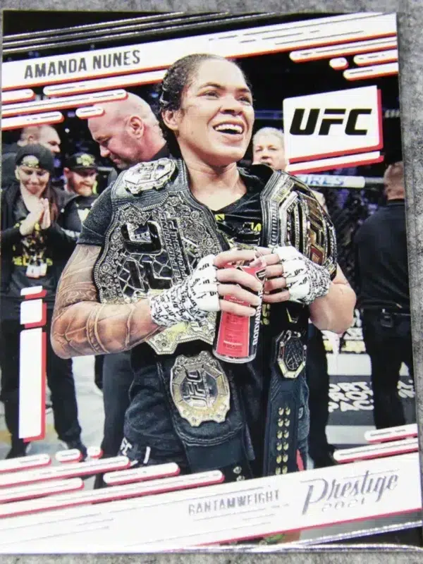 2021 Amanda Nunes #74 Panini Chronicles Prestige - front