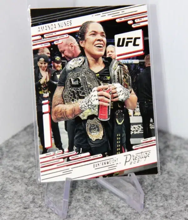 2021 Amanda Nunes #74 Panini Chronicles Prestige - stand