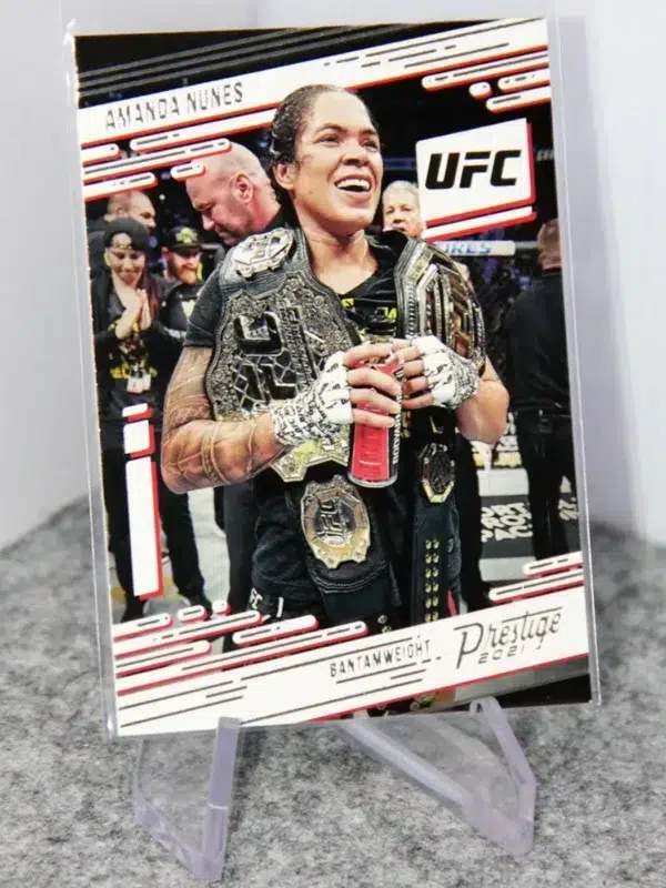 2021 Amanda Nunes #74 Panini Chronicles Prestige - stand