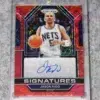 2022-23 Jason Kidd #SIG-JKD Panini Prizm Signatures Red Choice Prizm Autograph - front