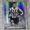 2022-23 Zinedine Zidane #5 Topps Stadium Club Chrome UEFA Champions League Black White Refractor SN#277 - front