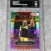 2022 Anderson Silva #2 Panini Select UFC Concourse Green Purple Prizm - front
