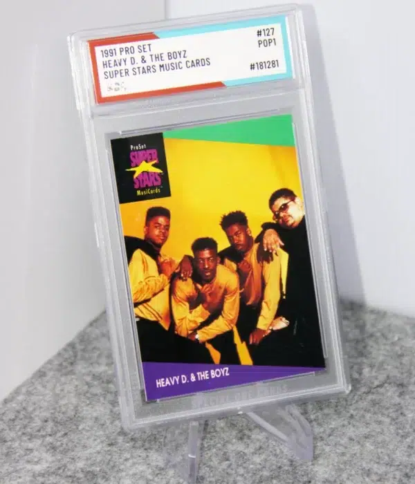 1991 Heavy D & The Boyz #127 ProSet Super Stars Music Cards SOC POP1 - stand