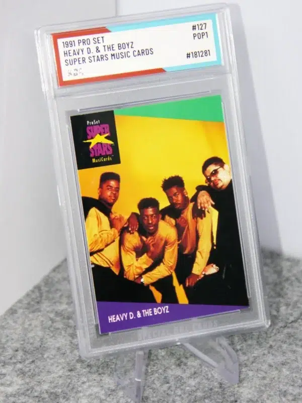 1991 Heavy D & The Boyz #127 ProSet Super Stars Music Cards SOC POP1 - stand