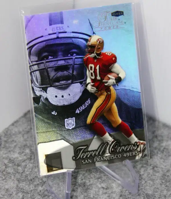 1999 Terrell Owens #I-23 Fleer Flair Showcase Power - stand