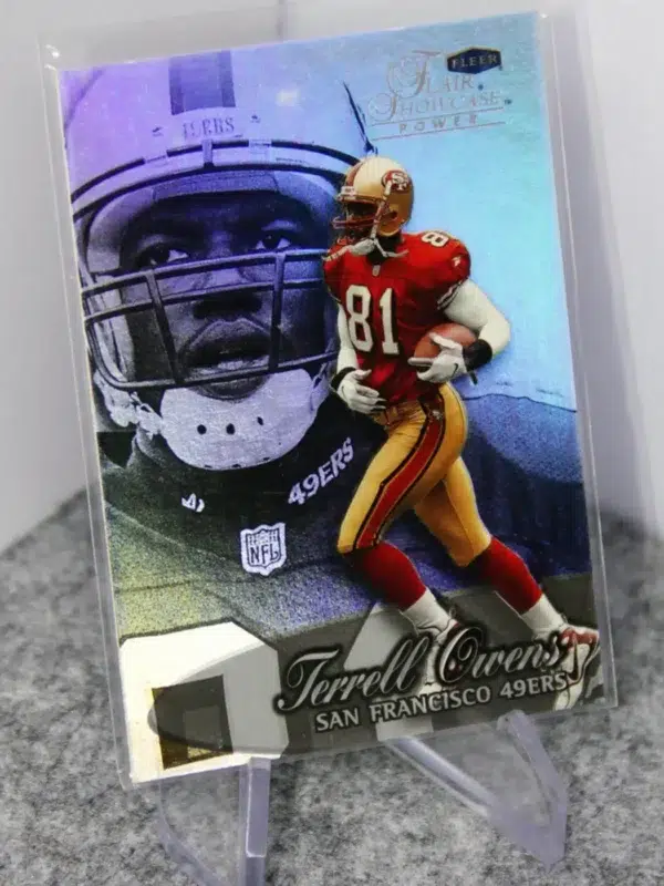1999 Terrell Owens #I-23 Fleer Flair Showcase Power - stand