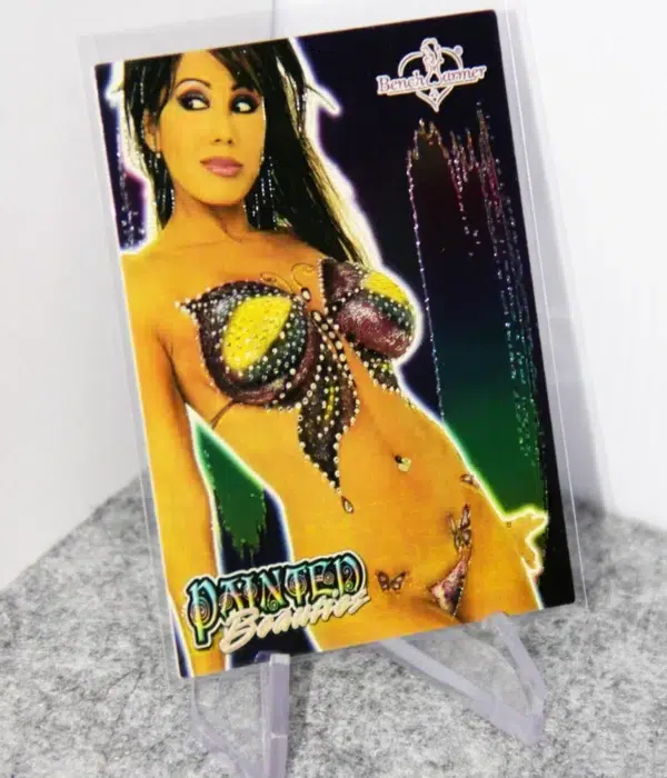 2003 Brooke Morales #3-10 Bench Warmer Painted Beauties Foil - stand