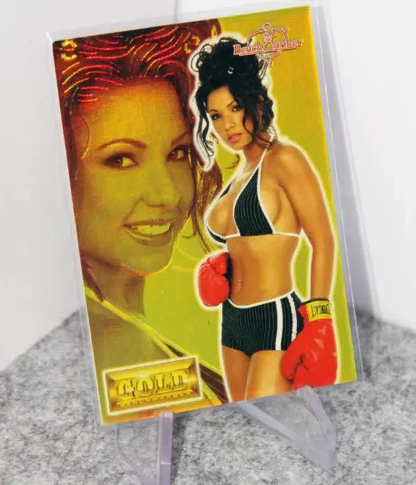 2003 Nikki Zeno #79 Bench Warmer Gold Edition - stand