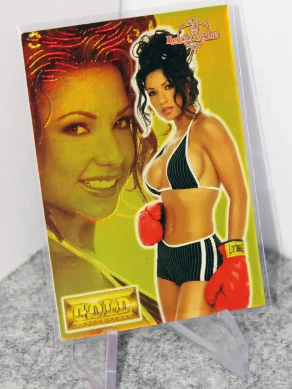 2003 Nikki Zeno #79 Bench Warmer Gold Edition - stand