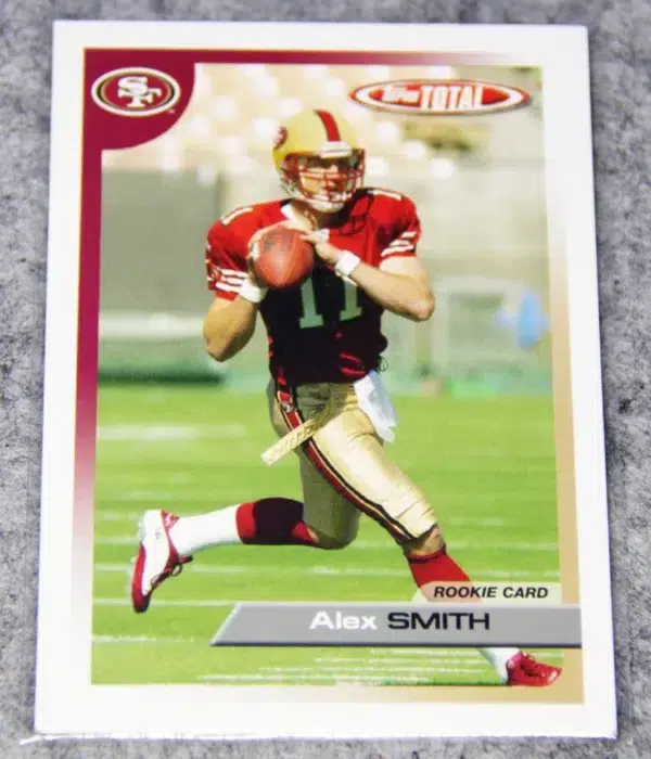 2005 Alex Smith #487 Topps Total RC - front