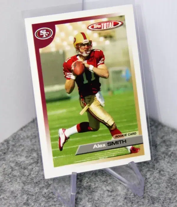 2005 Alex Smith #487 Topps Total RC - stand