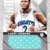 2013-14 Larry Johnson #7 Panini Titanium Titanic Threads Jumbo Patch SN#253 - front