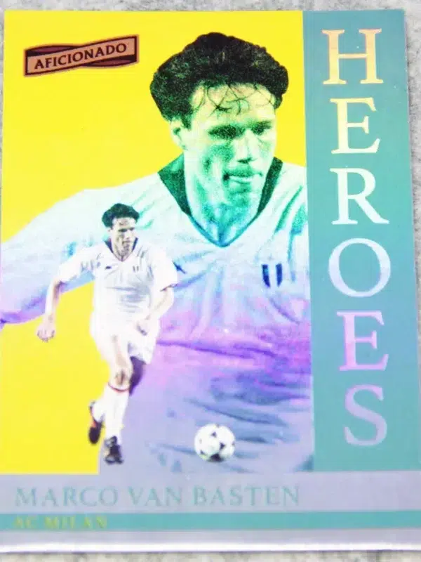 2016-17 Marco van Basten #H-11 Panini Aficionado Heroes AC Milan - front