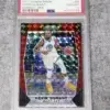 2017-18 Kevin Durant #34 Panini Prizm Mosaic Red Parallel PSA 10 GEM MT - front