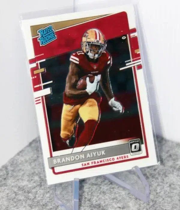 2020 Brandon Aiyuk #169 Panini Donruss Optic Rated Rookie RC - stand