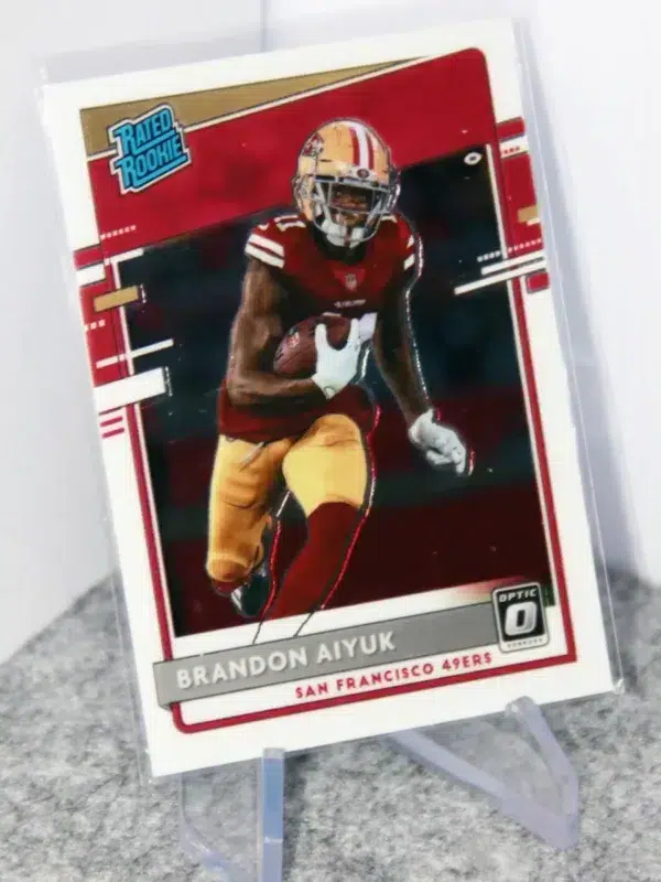 2020 Brandon Aiyuk #169 Panini Donruss Optic Rated Rookie RC - stand