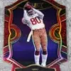 2020 Jerry Rice #20 Panini Select Concourse Die Cut Red Prizm - front