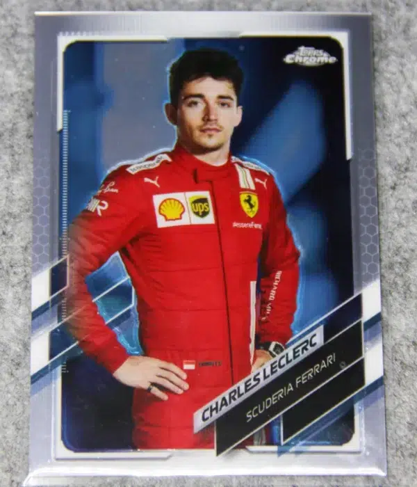 2021 Charles LeClerc #11 Topps Chrome - front