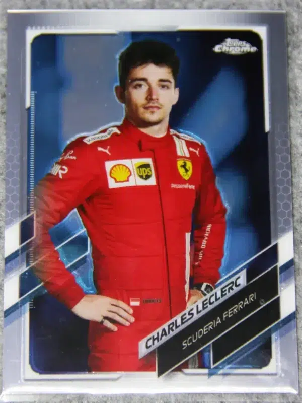 2021 Charles LeClerc #11 Topps Chrome - front