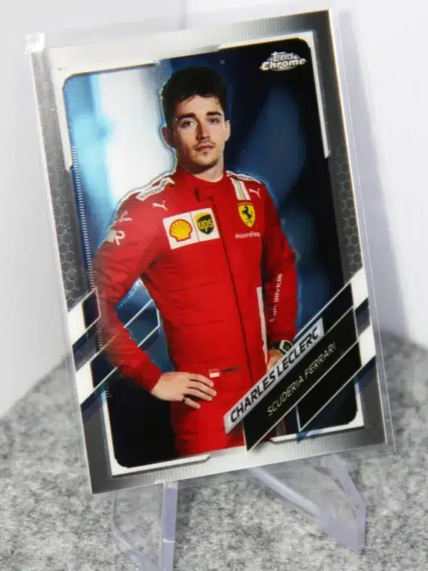 2021 Charles LeClerc #11 Topps Chrome - stand