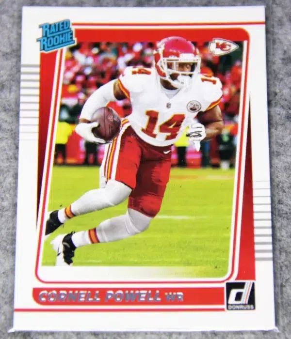 2021 Cornell Powell #289 Panini Donruss Rated Rookie RC - front