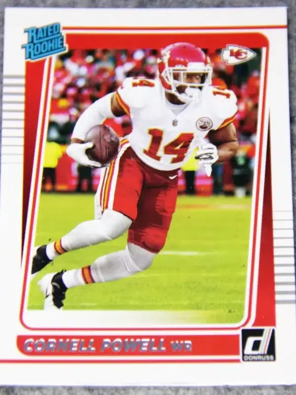 2021 Cornell Powell #289 Panini Donruss Rated Rookie RC - front
