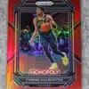 2022-23 Tyrese Haliburton #34 Panini Prizm Monopoly Red Prizm SN#84 - front