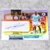 2022-23 Vincent Kompany #PS-VK Panini Premier League Pitchside Signatures Silver Prizm - front