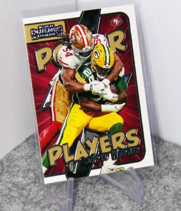 2022 Fred Warner #PWR-FWA Panini Contenders Power Players - stand