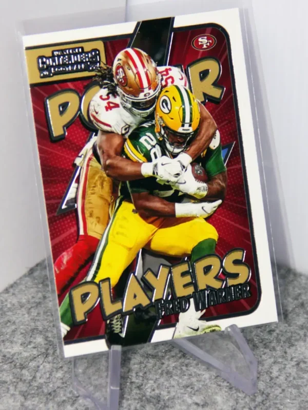 2022 Fred Warner #PWR-FWA Panini Contenders Power Players - stand