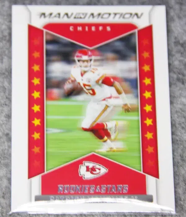 2022 Patrick Mahomes II #MM-29 Panini Rookies & Stars Man in Motion - front