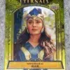 2023 Salma Hayek as Ajak #84 Upper Deck Marvel Eternals Characters Gold Parallel SN#30 - front