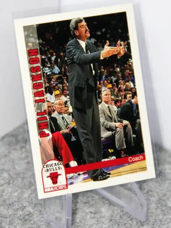 1992-93 Phil Jackson #242 NBA Hoops Coach - stand