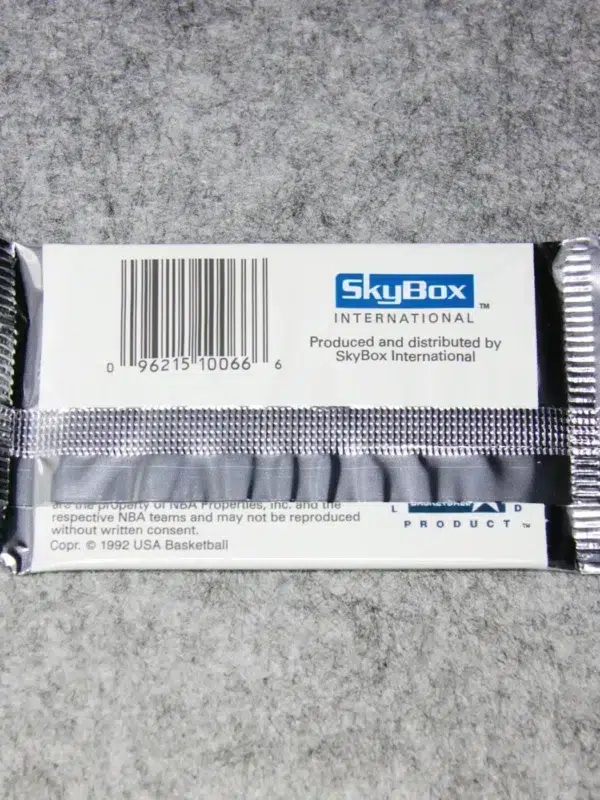 1992 Skybox USA Basketball Hobby Pack - Sealed - back