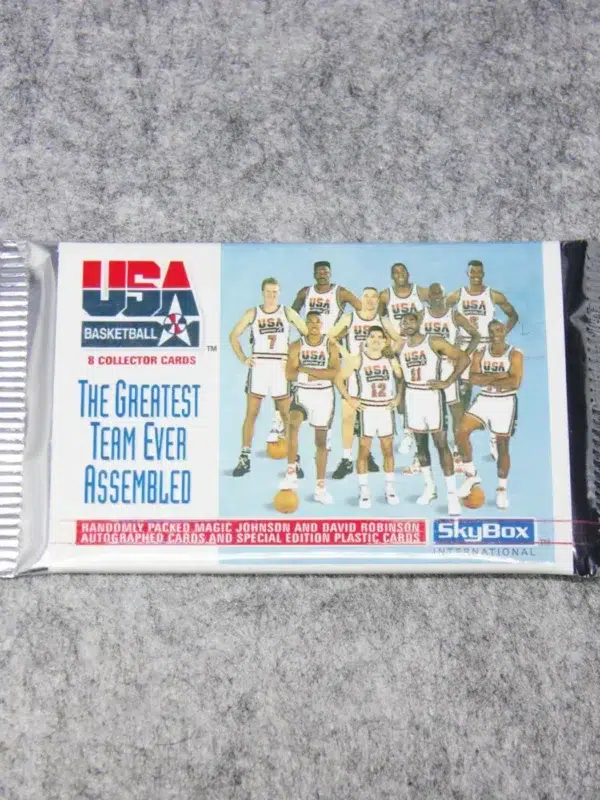 1992 Skybox USA Basketball Hobby Pack - Sealed - front