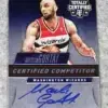 2014-15 Marcin Gortat #C-MGo Panini Totally Certified Competitor Auto SN#33 - front