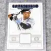 2014 Derek Jeter #8 Panini National Treasures Franchise Materials Patch SN#40 - front