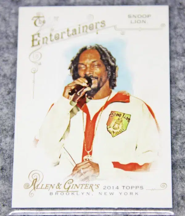 2014 Snoop Dogg Lion #23 Topps Allen & Ginter The Worlds Champions - front