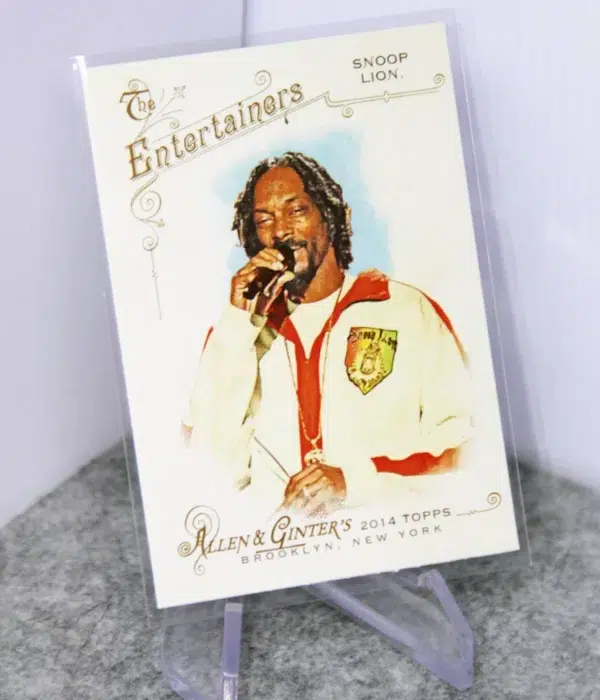 2014 Snoop Dogg Lion #23 Topps Allen & Ginter The Worlds Champions - stand