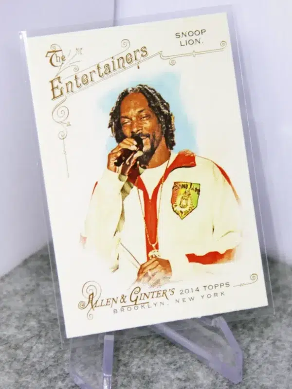 2014 Snoop Dogg Lion #23 Topps Allen & Ginter The Worlds Champions - stand