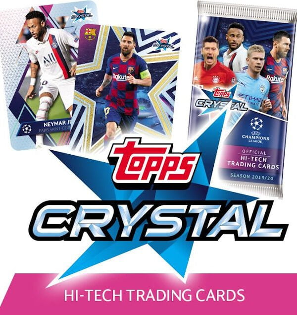 2019-20 Topps Crystal Champions League Hobby Pack - Sealed - supplier2