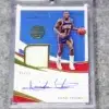 2020-21 Isiah Thomas #SNS-IST Panini Immaculate Game Used Sneaker Swatch Autograph SN#5 - front