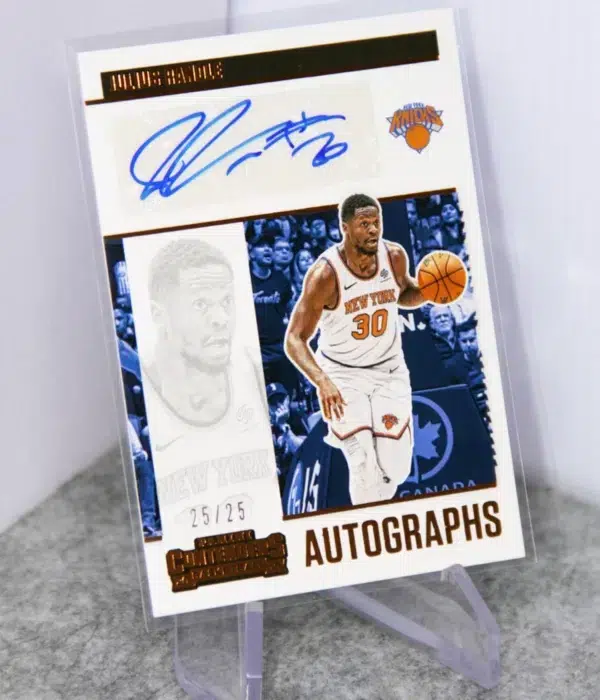 2020-21 Julius Randle #CA-JRA Panini Contenders Basketball Bronze Autograph SN#25 - stand