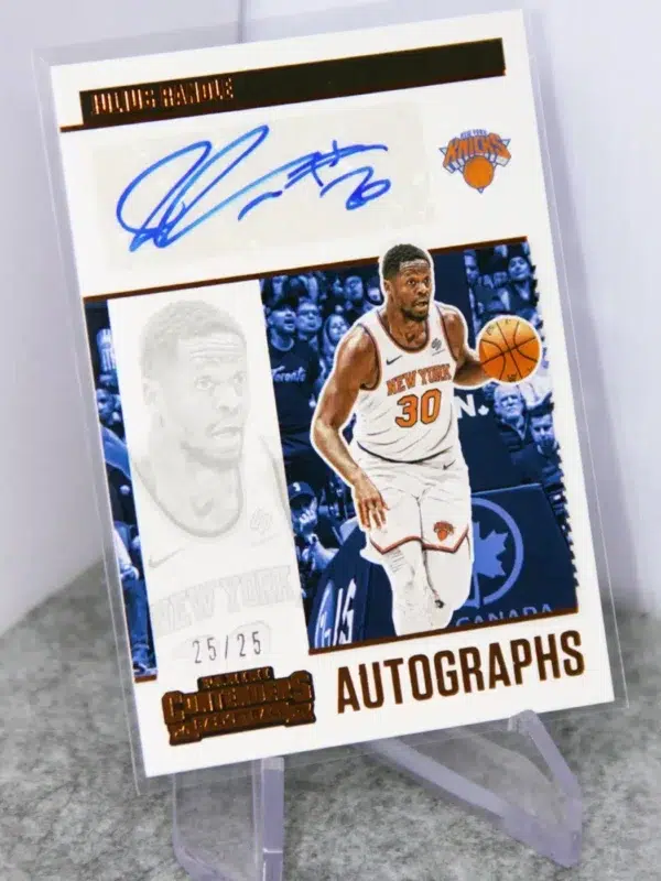 2020-21 Julius Randle #CA-JRA Panini Contenders Basketball Bronze Autograph SN#25 - stand