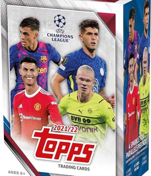 2021-22 Topps UEFA Champions League Collection Blaster Box - Sealed - supplier