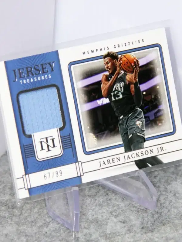 2022-23 Jaren Jackson Jr. #JT-ERA Panini National Treasures Jersey Treasures SN#67 - stand