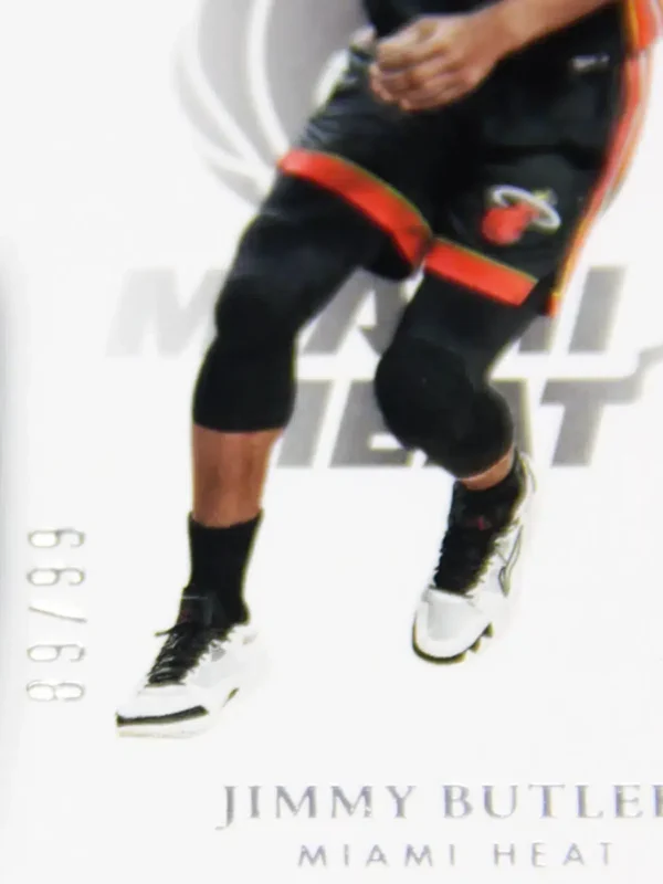 2022-23 Jimmy Butler #125 Panini NOIR Icon Edition SN#89 - detail
