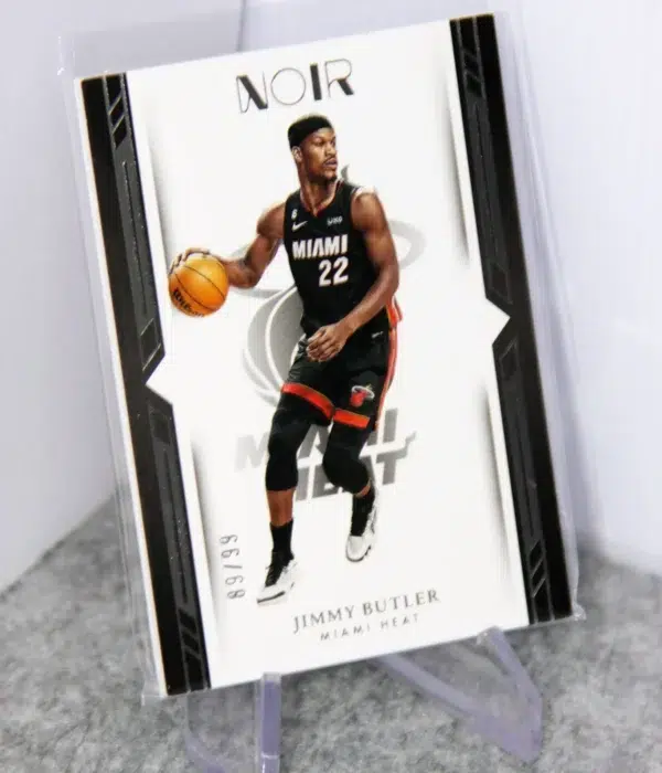 2022-23 Jimmy Butler #125 Panini NOIR Icon Edition SN#89 - stand