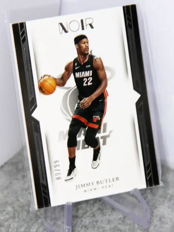 2022-23 Jimmy Butler #125 Panini NOIR Icon Edition SN#89 - stand
